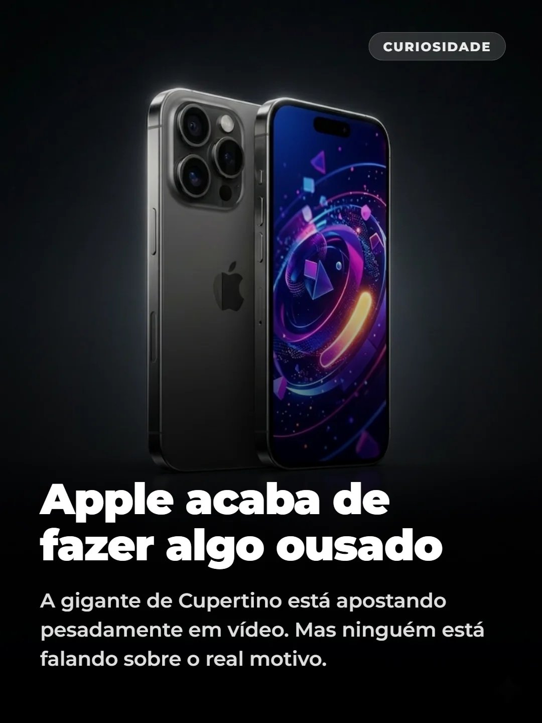 Apple acaba de fazer algo ousado — slide 1